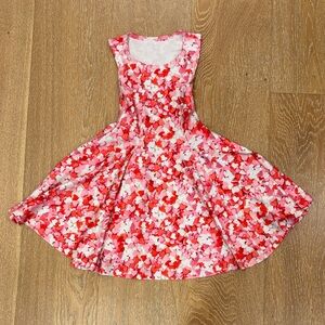 Girl’s Terez Heart Sleeveless Dress